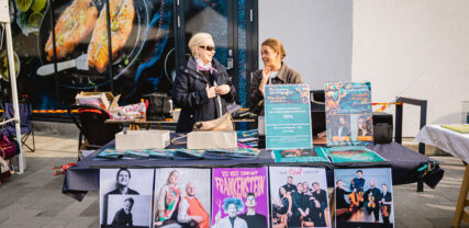 Grankulla musikfests bord på Granidagen