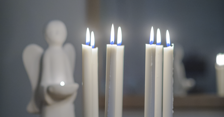 lucialjus och ängel.