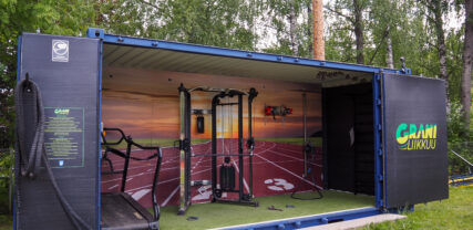 Grani liikkuu kontti