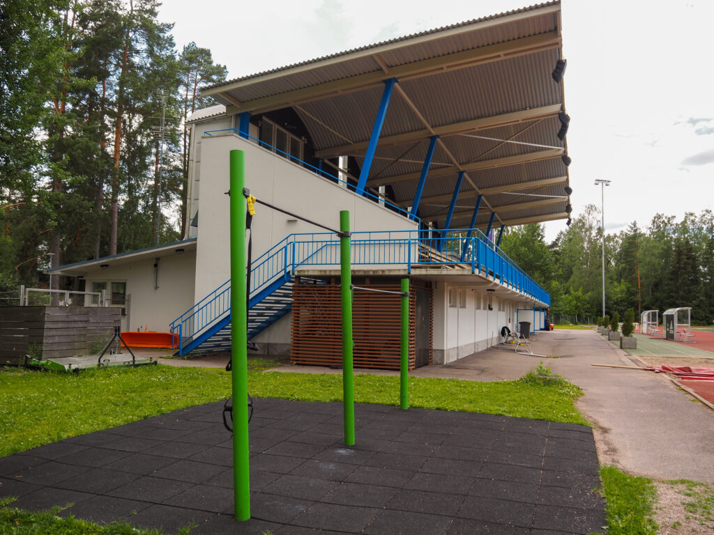 keskusurheilukenttä, ulkoliikunta kuntosali