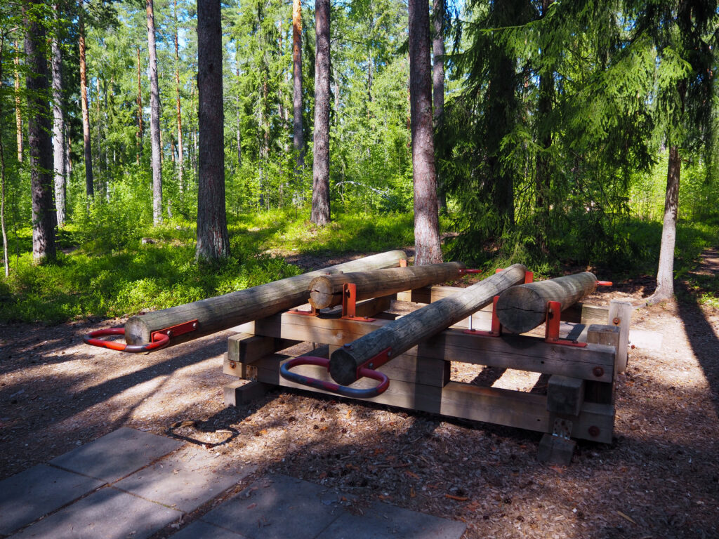 ulkokuntosali, kasavuori