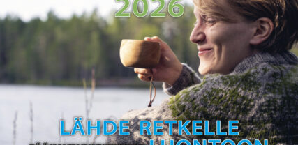 Retkikalenteri - Utflyktskalender 2025. Lähde retkelle pääkaupunkiseudun luontoon