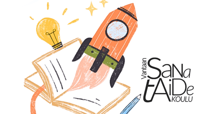 raketti nousee kirjasta