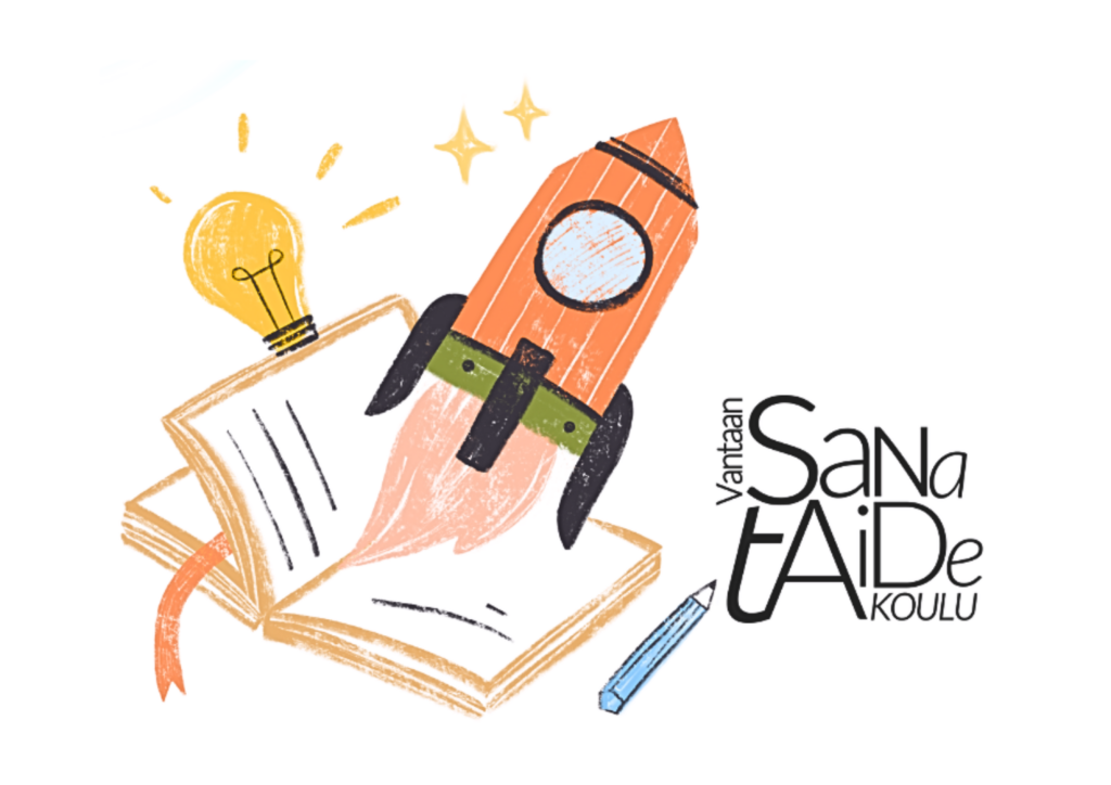 raketti nousee kirjasta